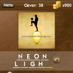 Level Clever 38 Neon light