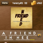 Level Variety 2 22 A friend in need