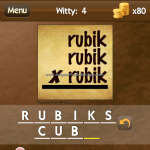 Level Witty 4 Rubks cube