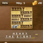 Level Witty 5 Henry the eighth