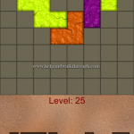 Blocks shapes fits level 25