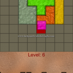 Blocks shapes fits level 6