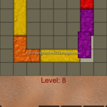 Blocks shapes fits level 8